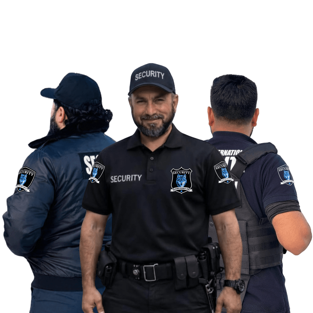 Naji and the BlueWolf security team